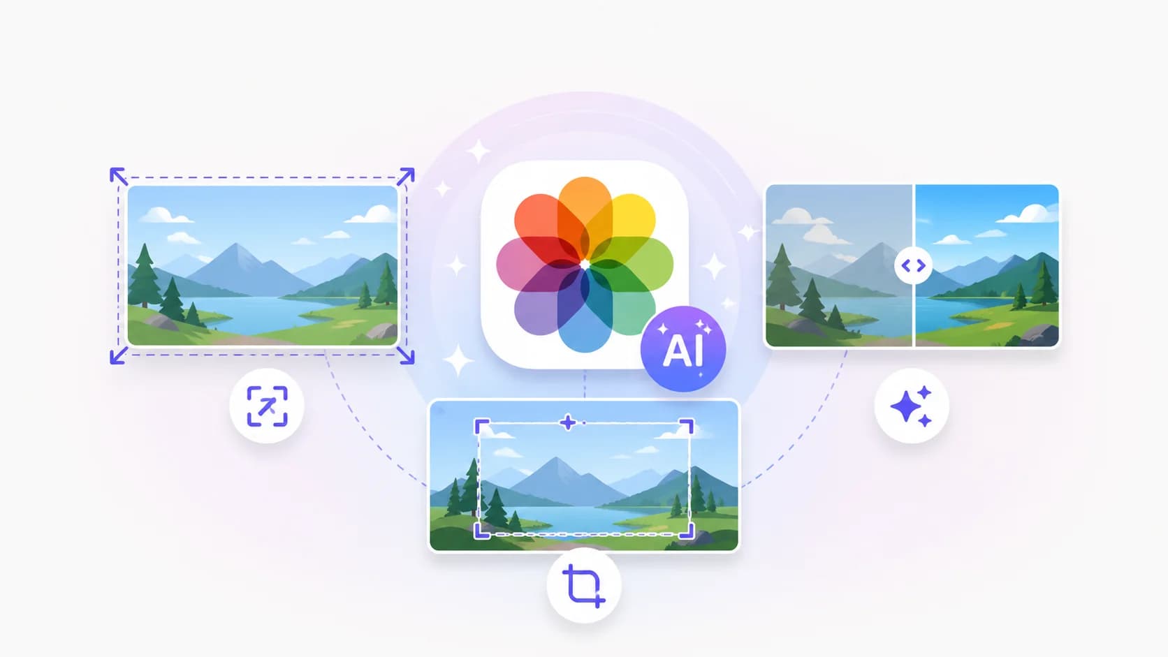 애플, iOS 27 사진 앱에 Extend·Enhance·Reframe 3종 AI 편집 도구 추가